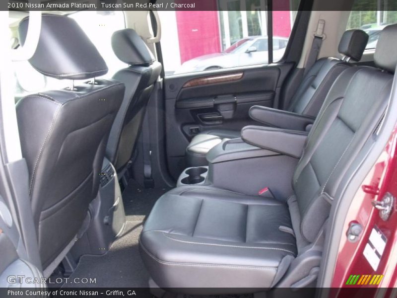 Tuscan Sun Red Pearl / Charcoal 2010 Nissan Armada Platinum
