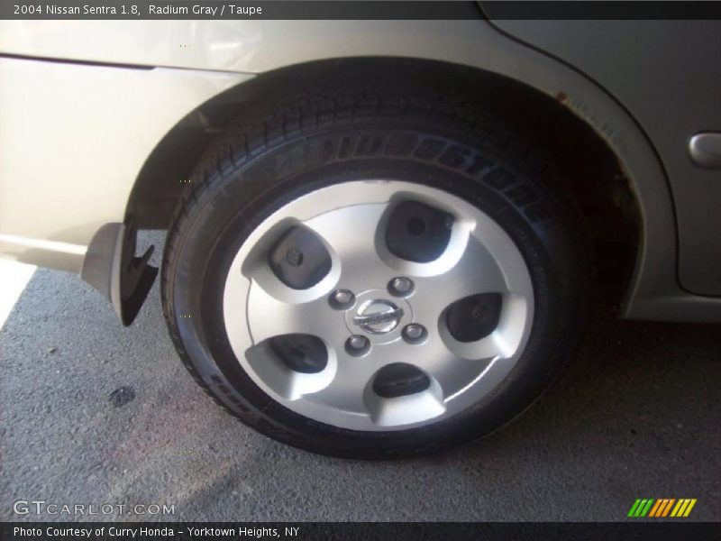 Radium Gray / Taupe 2004 Nissan Sentra 1.8
