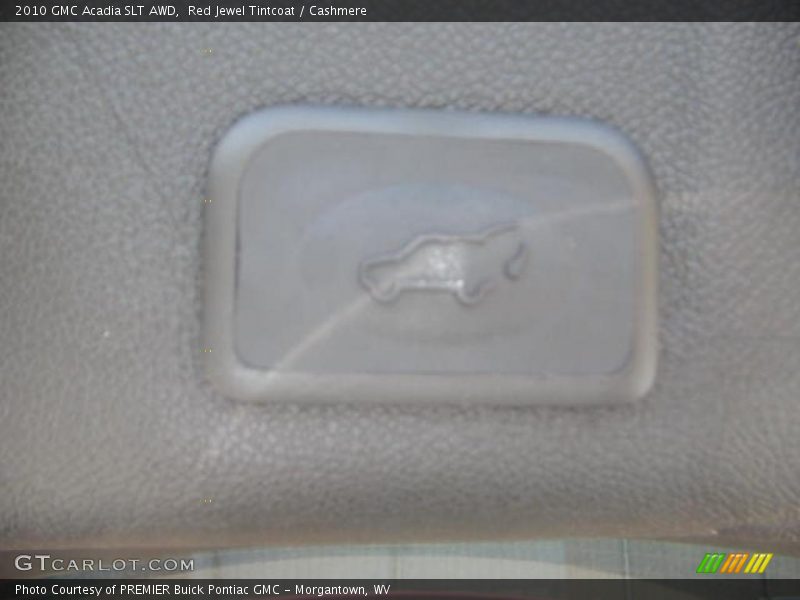 Red Jewel Tintcoat / Cashmere 2010 GMC Acadia SLT AWD