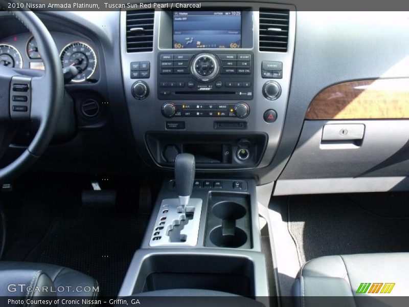 Tuscan Sun Red Pearl / Charcoal 2010 Nissan Armada Platinum