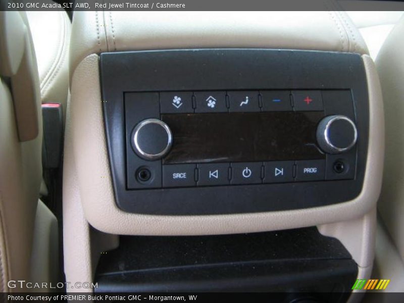 Red Jewel Tintcoat / Cashmere 2010 GMC Acadia SLT AWD