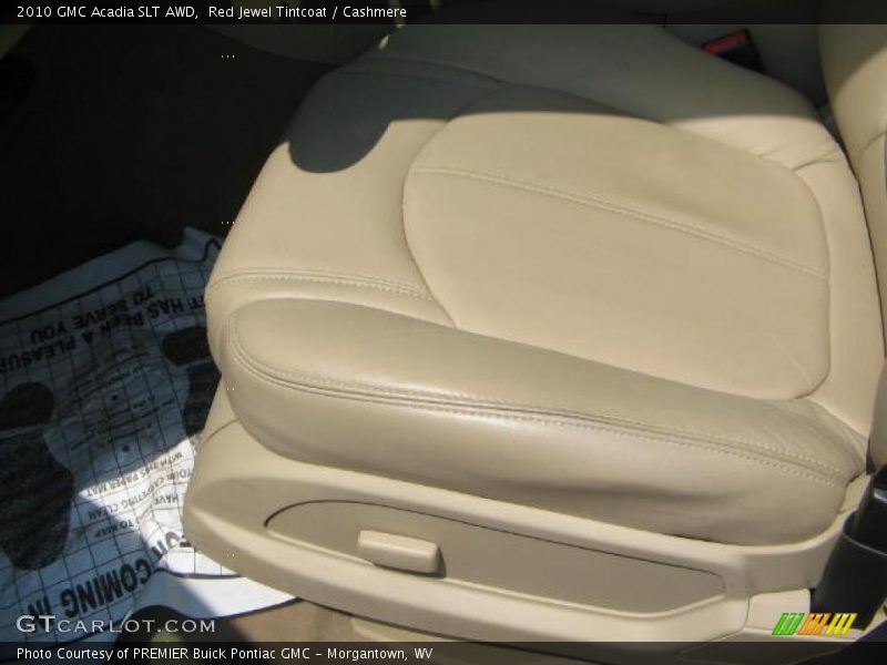 Red Jewel Tintcoat / Cashmere 2010 GMC Acadia SLT AWD