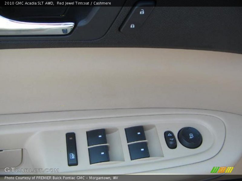 Red Jewel Tintcoat / Cashmere 2010 GMC Acadia SLT AWD