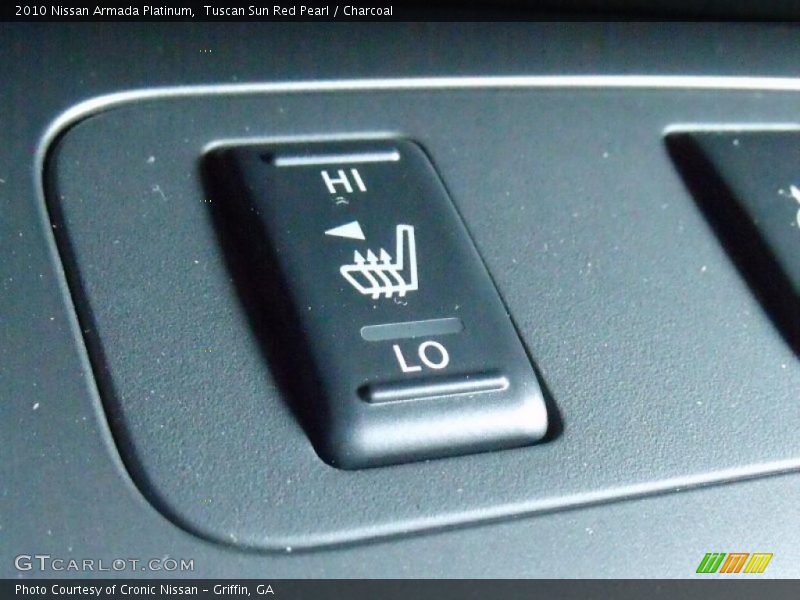 Tuscan Sun Red Pearl / Charcoal 2010 Nissan Armada Platinum