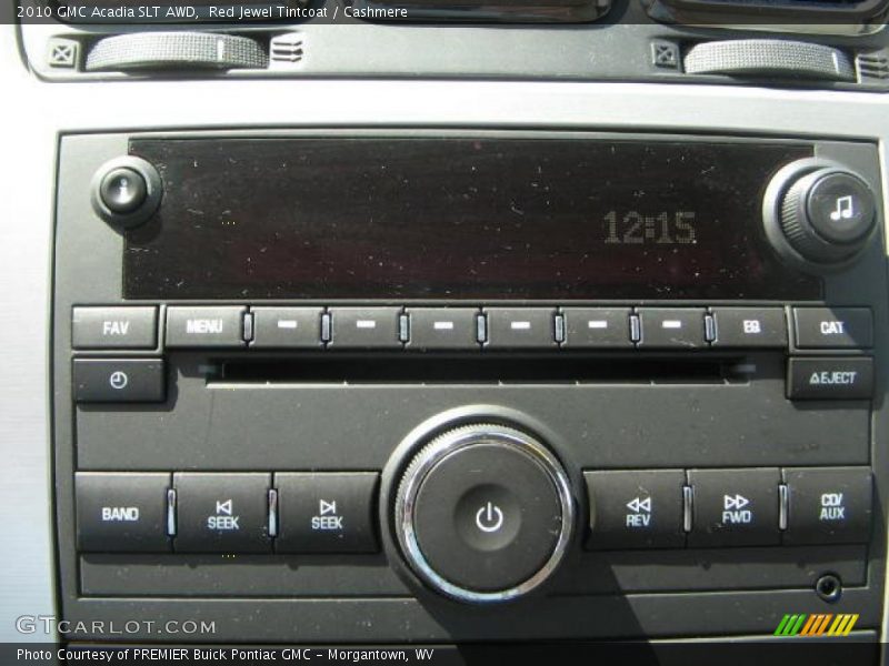 Red Jewel Tintcoat / Cashmere 2010 GMC Acadia SLT AWD