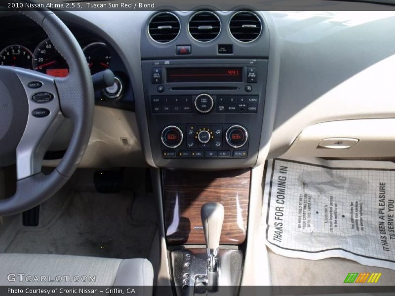 Tuscan Sun Red / Blond 2010 Nissan Altima 2.5 S