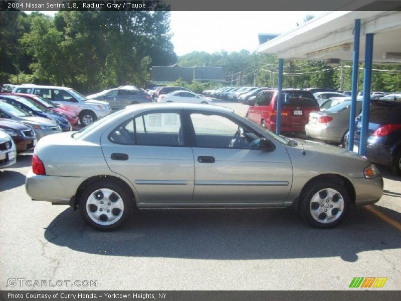 Radium Gray / Taupe 2004 Nissan Sentra 1.8