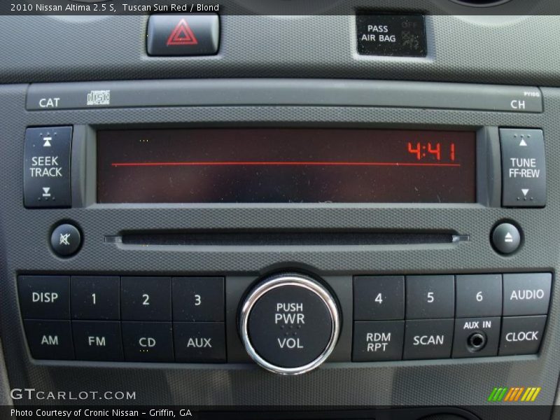 Tuscan Sun Red / Blond 2010 Nissan Altima 2.5 S