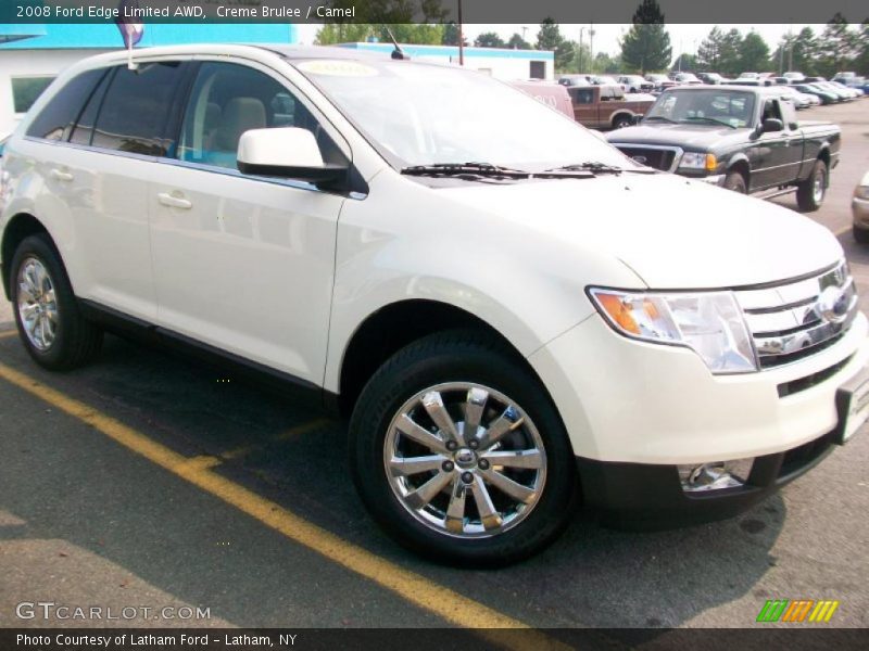 Creme Brulee / Camel 2008 Ford Edge Limited AWD