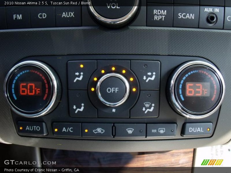 Tuscan Sun Red / Blond 2010 Nissan Altima 2.5 S