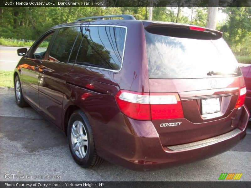 Dark Cherry Pearl / Ivory 2007 Honda Odyssey EX-L