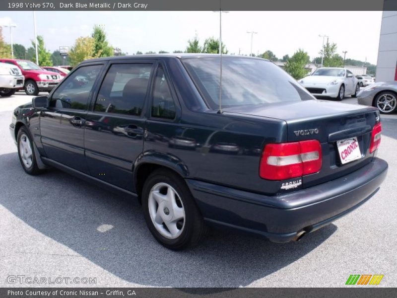 Dark Blue Metallic / Dark Gray 1998 Volvo S70