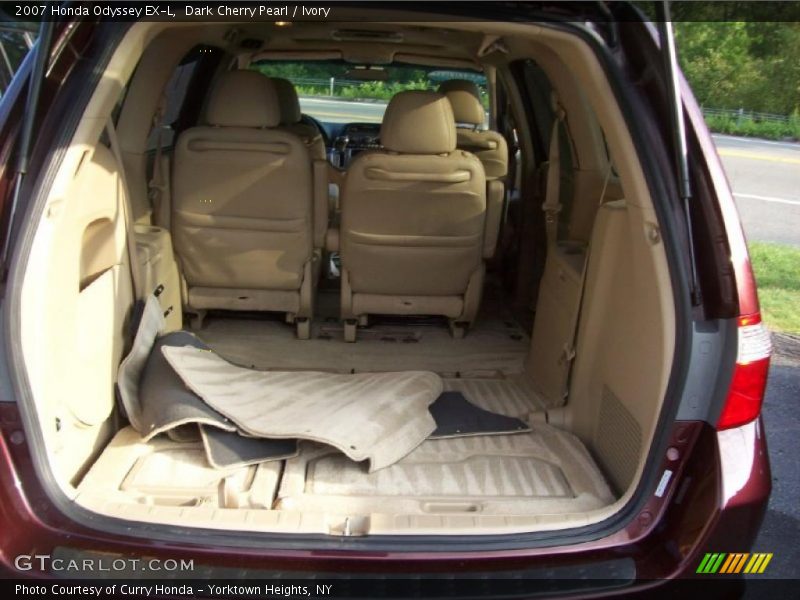 Dark Cherry Pearl / Ivory 2007 Honda Odyssey EX-L