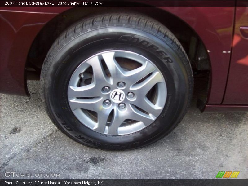 Dark Cherry Pearl / Ivory 2007 Honda Odyssey EX-L