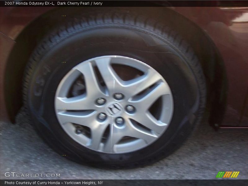 Dark Cherry Pearl / Ivory 2007 Honda Odyssey EX-L
