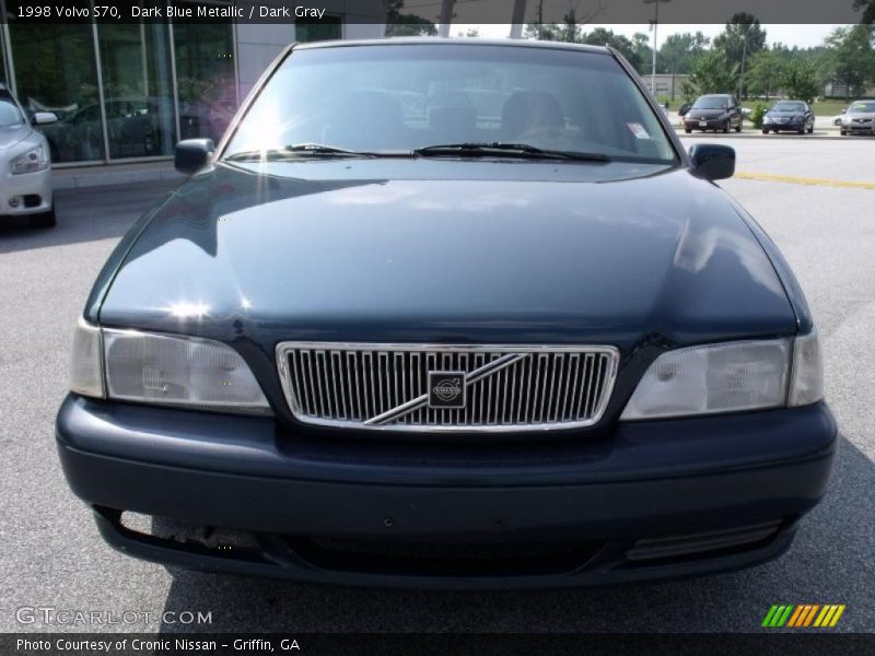 Dark Blue Metallic / Dark Gray 1998 Volvo S70