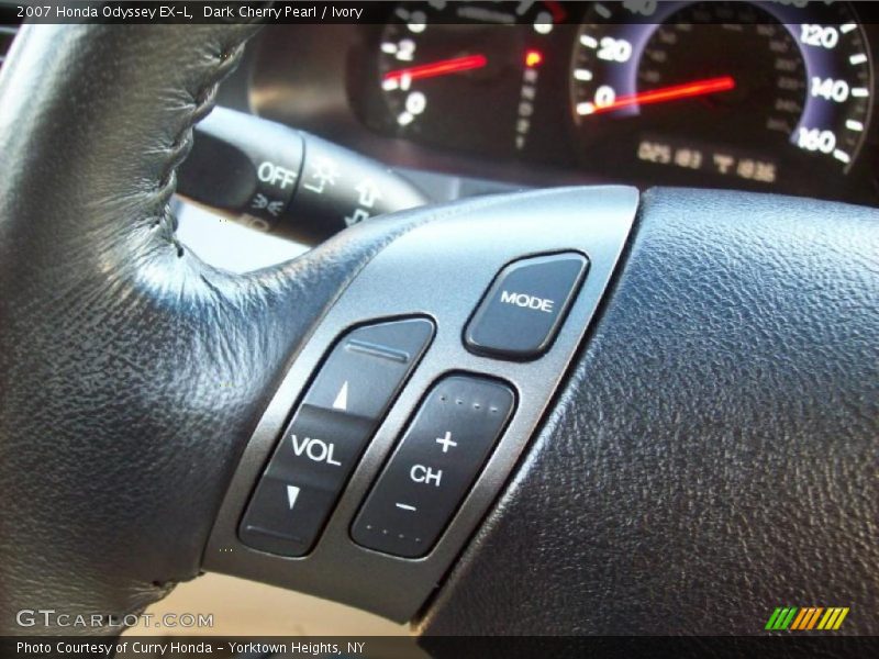 Dark Cherry Pearl / Ivory 2007 Honda Odyssey EX-L