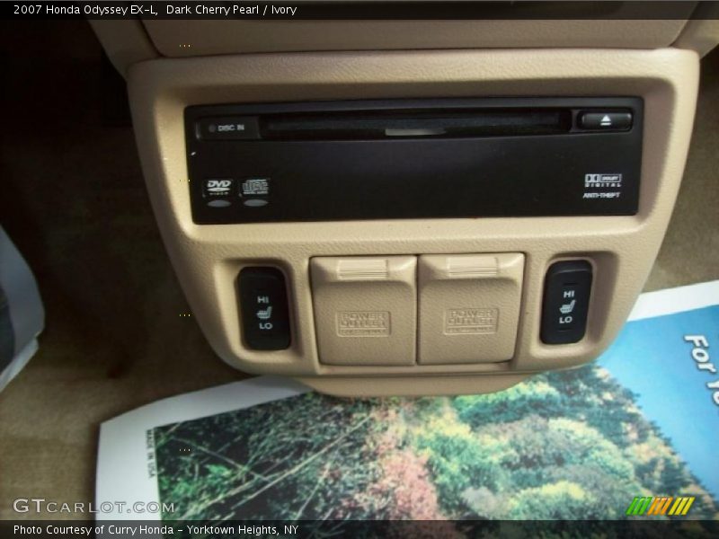 Dark Cherry Pearl / Ivory 2007 Honda Odyssey EX-L