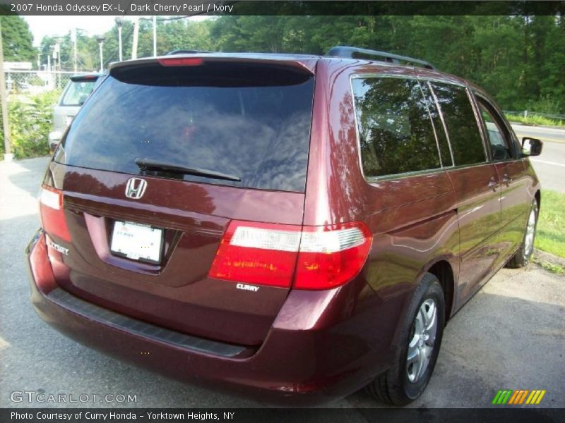 Dark Cherry Pearl / Ivory 2007 Honda Odyssey EX-L