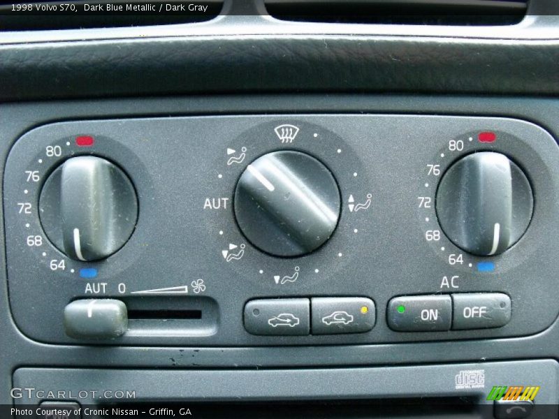 Dark Blue Metallic / Dark Gray 1998 Volvo S70