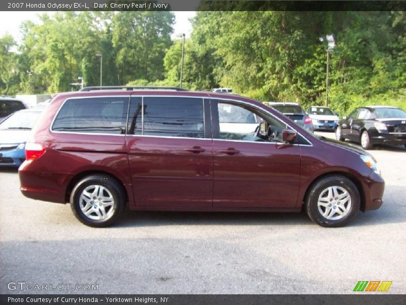 Dark Cherry Pearl / Ivory 2007 Honda Odyssey EX-L