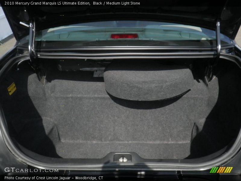 Black / Medium Light Stone 2010 Mercury Grand Marquis LS Ultimate Edition
