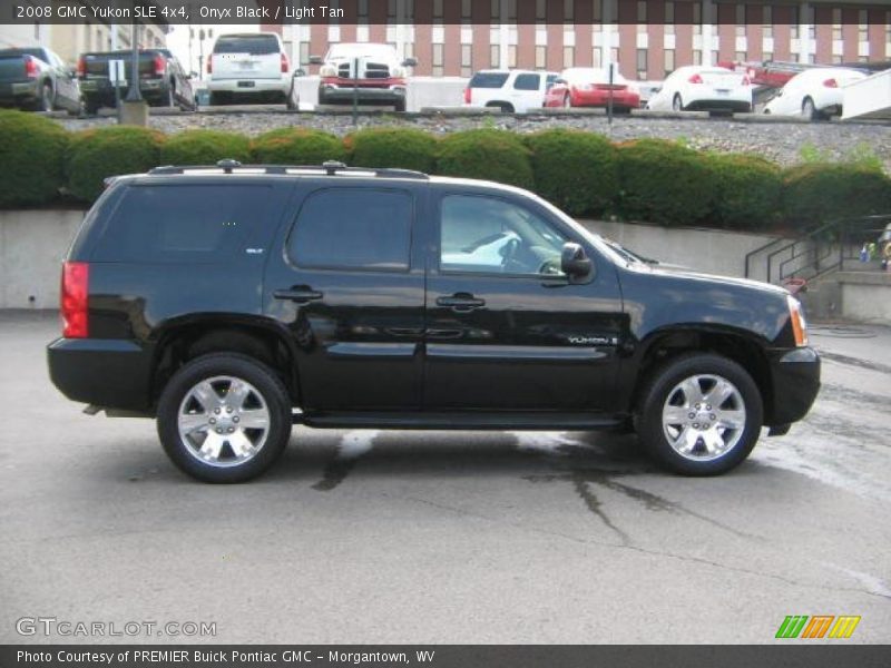 Onyx Black / Light Tan 2008 GMC Yukon SLE 4x4