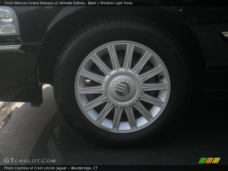 Black / Medium Light Stone 2010 Mercury Grand Marquis LS Ultimate Edition