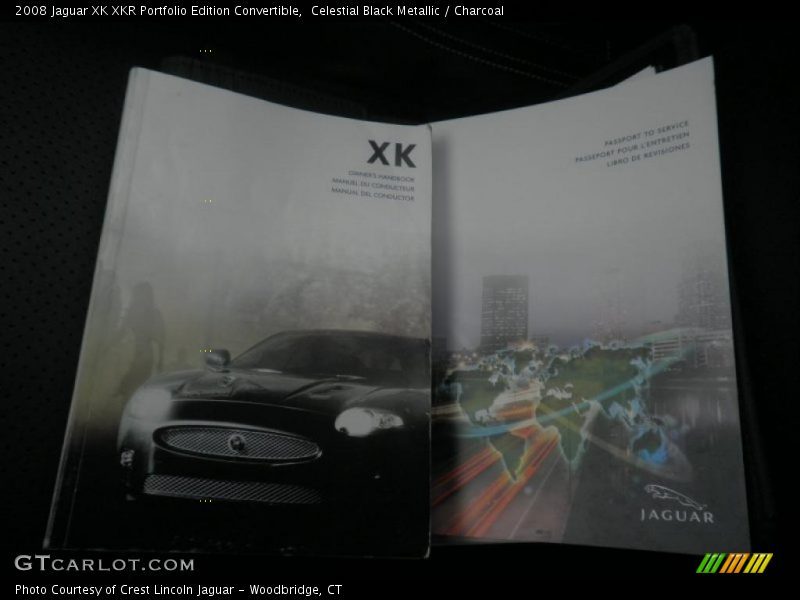 Celestial Black Metallic / Charcoal 2008 Jaguar XK XKR Portfolio Edition Convertible