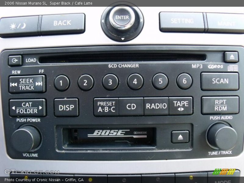 Super Black / Cafe Latte 2006 Nissan Murano SL