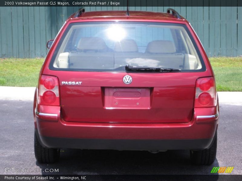 Colorado Red Pearl / Beige 2003 Volkswagen Passat GLS Wagon