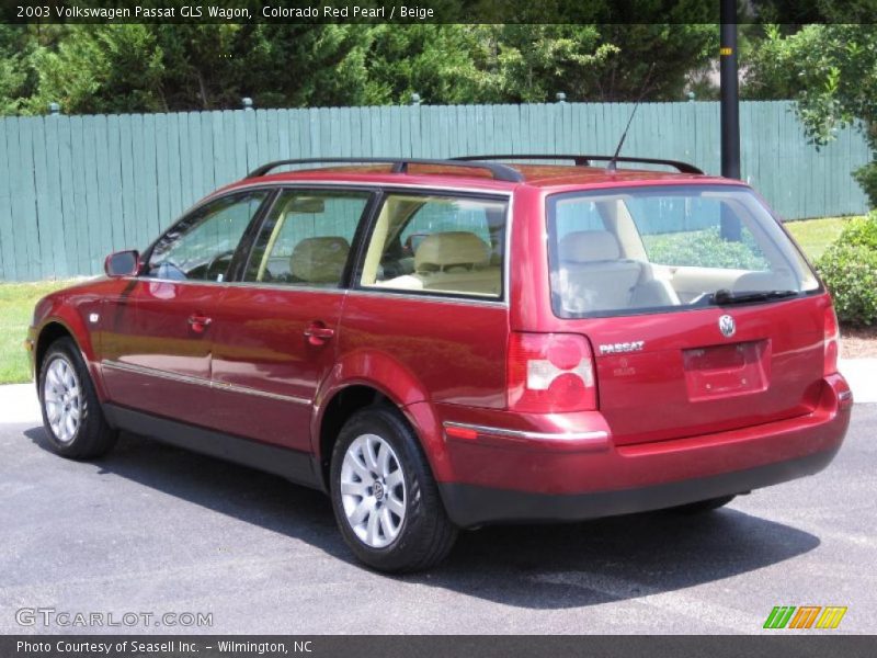 Colorado Red Pearl / Beige 2003 Volkswagen Passat GLS Wagon