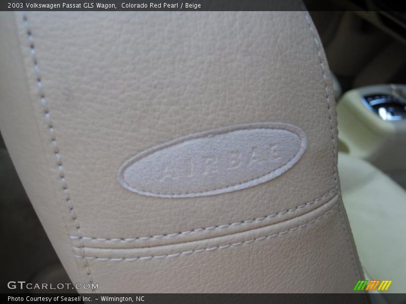 Colorado Red Pearl / Beige 2003 Volkswagen Passat GLS Wagon