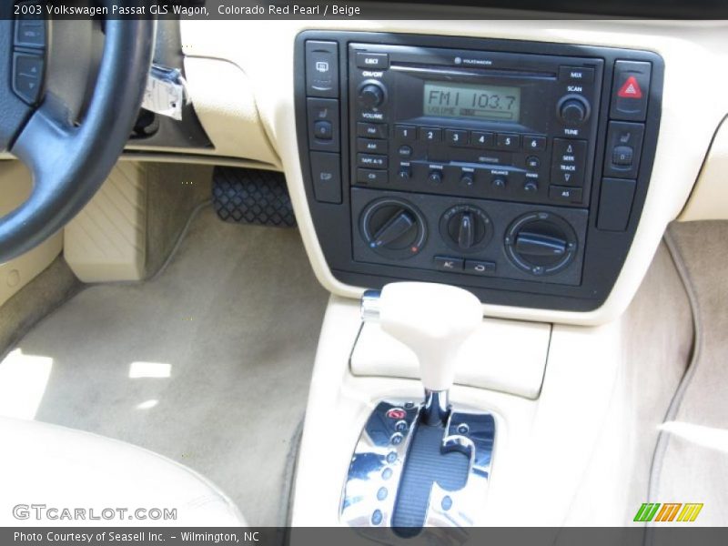 Colorado Red Pearl / Beige 2003 Volkswagen Passat GLS Wagon