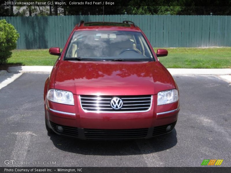 Colorado Red Pearl / Beige 2003 Volkswagen Passat GLS Wagon