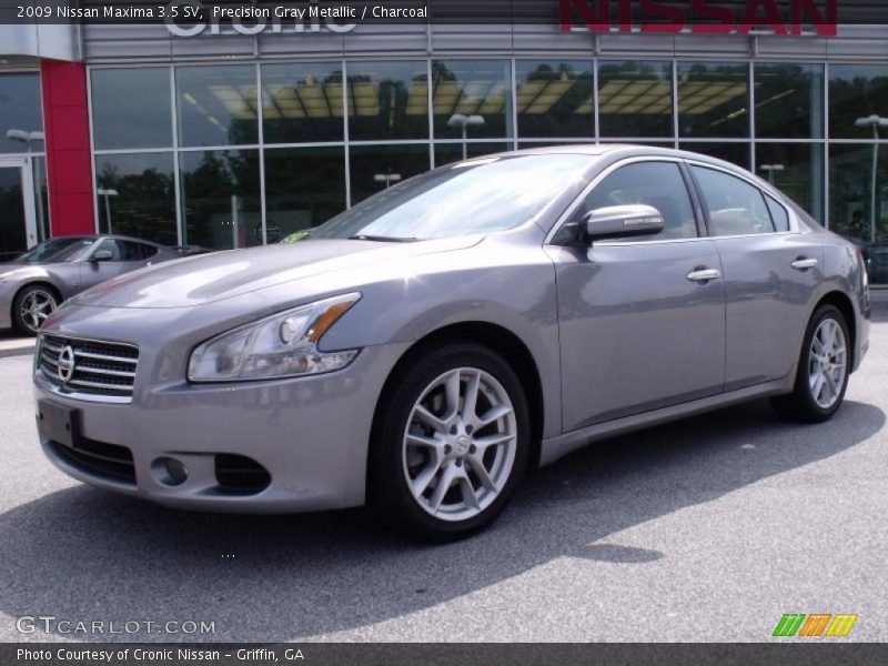 Precision Gray Metallic / Charcoal 2009 Nissan Maxima 3.5 SV