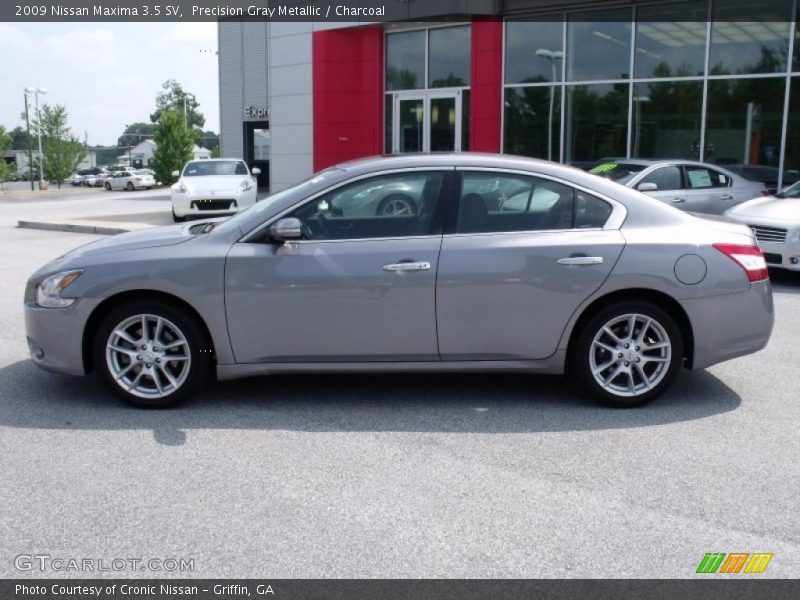 Precision Gray Metallic / Charcoal 2009 Nissan Maxima 3.5 SV