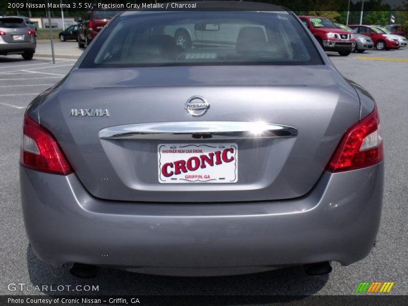 Precision Gray Metallic / Charcoal 2009 Nissan Maxima 3.5 SV