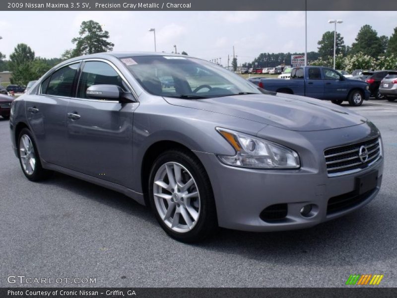 Precision Gray Metallic / Charcoal 2009 Nissan Maxima 3.5 SV