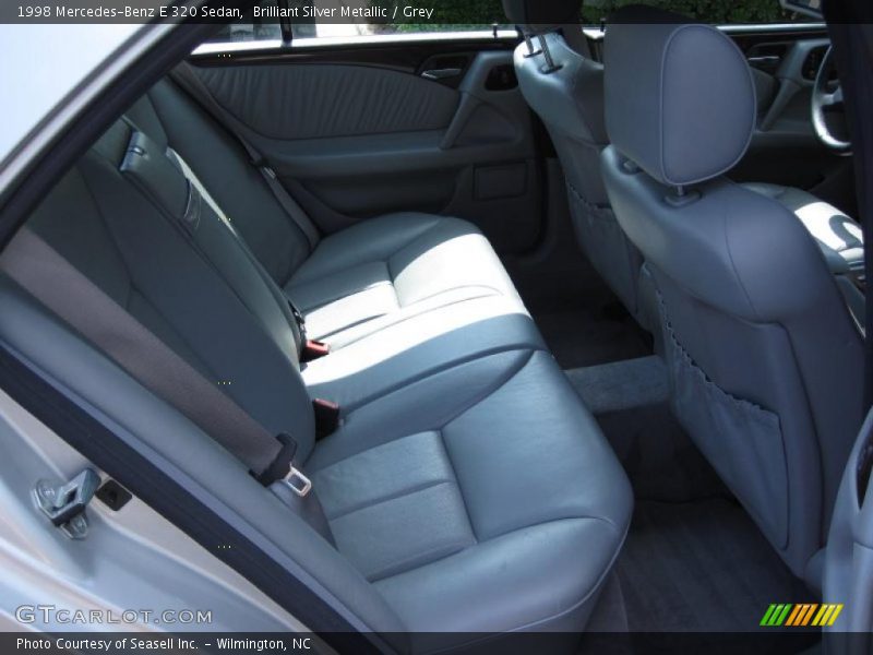 Brilliant Silver Metallic / Grey 1998 Mercedes-Benz E 320 Sedan