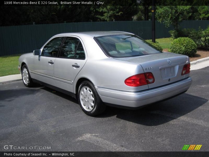 Brilliant Silver Metallic / Grey 1998 Mercedes-Benz E 320 Sedan