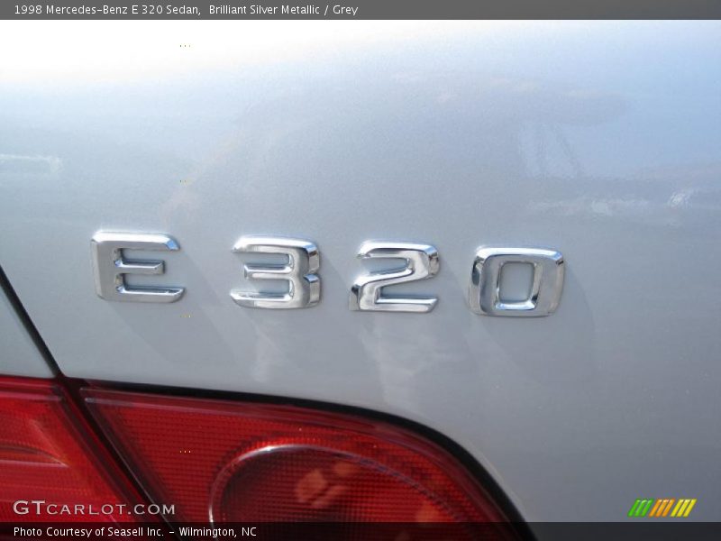 Brilliant Silver Metallic / Grey 1998 Mercedes-Benz E 320 Sedan