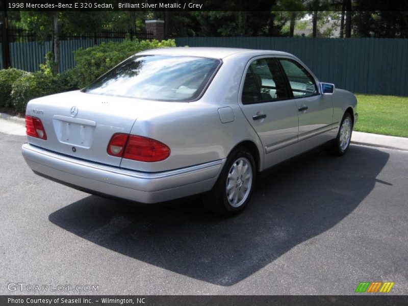 Brilliant Silver Metallic / Grey 1998 Mercedes-Benz E 320 Sedan