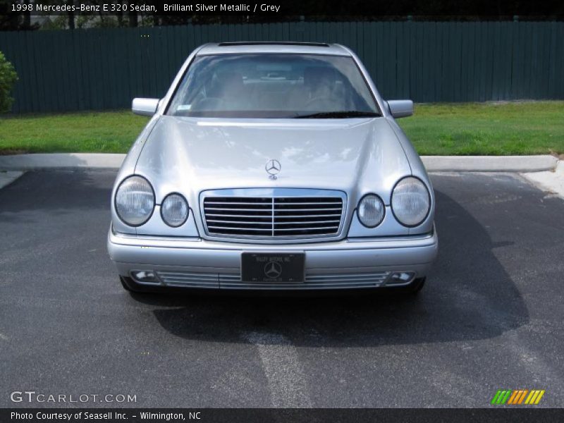 Brilliant Silver Metallic / Grey 1998 Mercedes-Benz E 320 Sedan