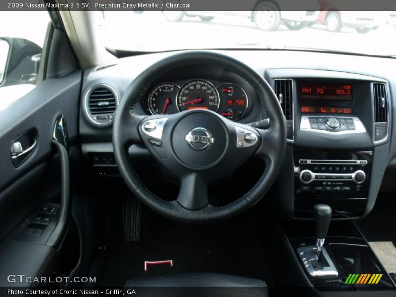 Precision Gray Metallic / Charcoal 2009 Nissan Maxima 3.5 SV