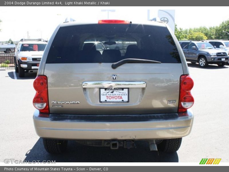 Light Khaki Metallic / Khaki 2004 Dodge Durango Limited 4x4