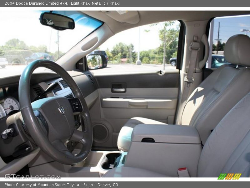 Light Khaki Metallic / Khaki 2004 Dodge Durango Limited 4x4