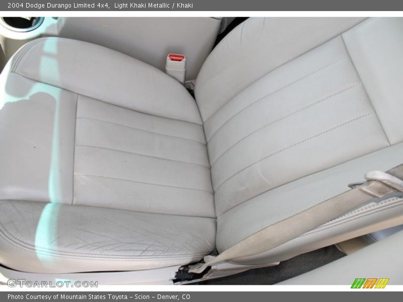 Light Khaki Metallic / Khaki 2004 Dodge Durango Limited 4x4