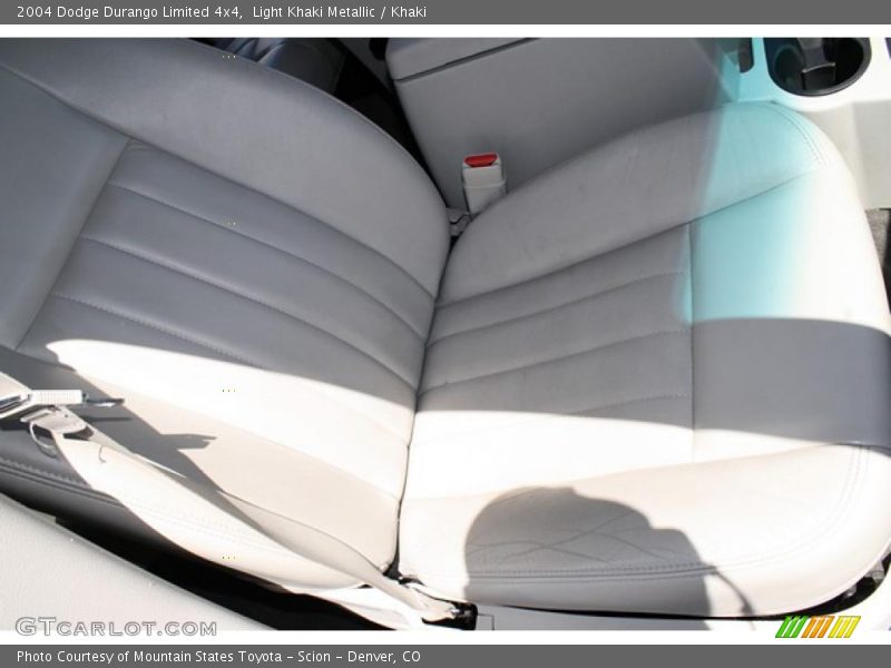 Light Khaki Metallic / Khaki 2004 Dodge Durango Limited 4x4