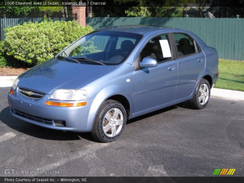 Icelandic Blue / Charcoal 2006 Chevrolet Aveo LS Sedan
